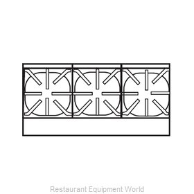 Imperial IHPA-3-36 Hotplate, Countertop, Gas