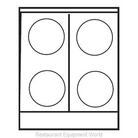 Imperial IHPA-4-24-E Hotplate, Countertop, Electric