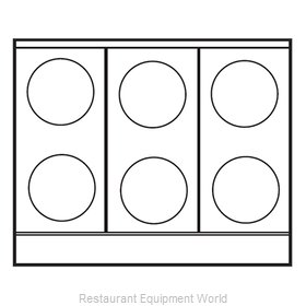 Imperial IHPA-6-36-E Hotplate, Countertop, Electric