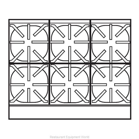 Imperial IHPA-6-36SU Hotplate, Countertop, Gas