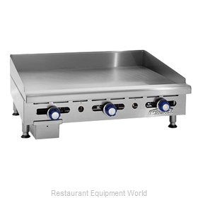 Imperial IMGA-2428 Griddle, Gas, Countertop