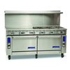 Estufa, 183cm (72 pulgadas), para Restaurante, a Gas
 <br><span class=fgrey12>(Imperial IR-6-G36-CC Range, 72