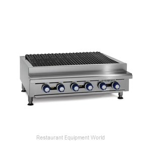 Imperial IRB-60 Charbroiler, Gas, Countertop