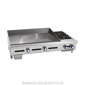 Imperial ITG-24-OB-2 Griddle / Hotplate, Gas, Countertop