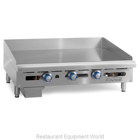 Imperial ITG-36 Griddle, Gas, Countertop