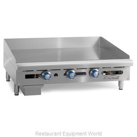 Imperial ITG-48 Griddle, Gas, Countertop