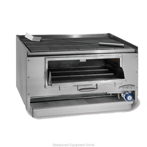 Imperial MSQ-30 Charbroiler, Wood Burning