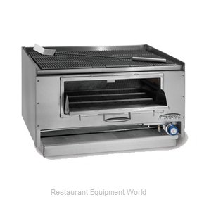 Imperial MSQ-36 Charbroiler, Wood Burning