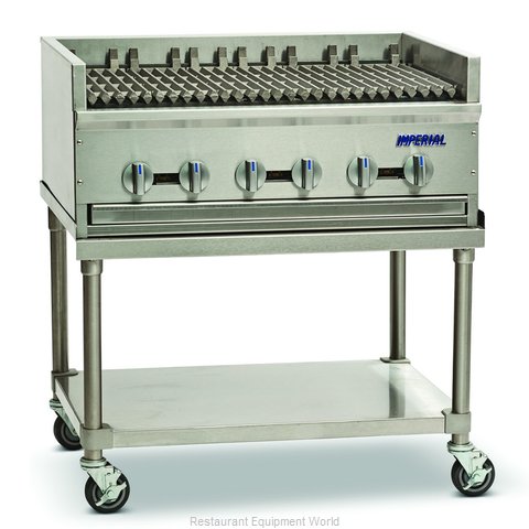 Imperial PSB-36 Charbroiler, Gas, Countertop