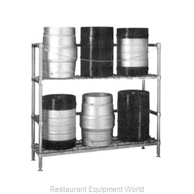 Intermetro 2KR345DC Keg Storage Rack