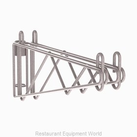 Intermetro 2WS18K4 Shelving Bracket, Post Mount