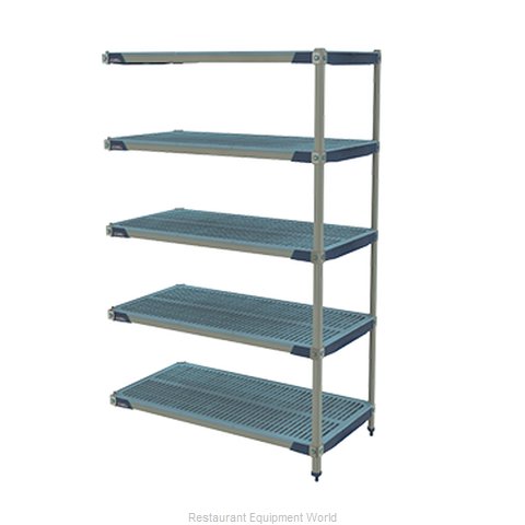 Intermetro 5AX317GX3 Shelving Unit, All Plastic