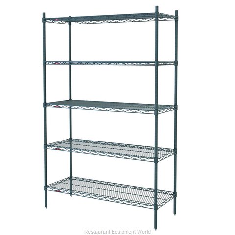 Intermetro 5N367BR Shelving Unit, Wire (Magnified)