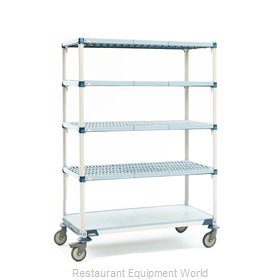 Intermetro 5Q337EG3 Shelving Unit, Plastic with Metal Post