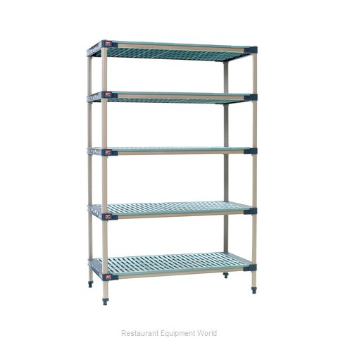 Intermetro 5X317G4 Shelving Unit, All Plastic