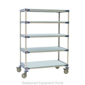 Intermetro 5X337PG4 Shelving Unit, All Plastic