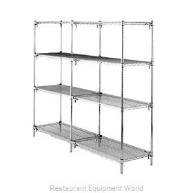 Intermetro AA346K3 Shelving Unit, Wire