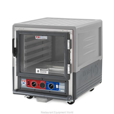 Intermetro C533-CLFC-L-GY Heated Holding Proofing Cabinet, Mobile, Undercounter