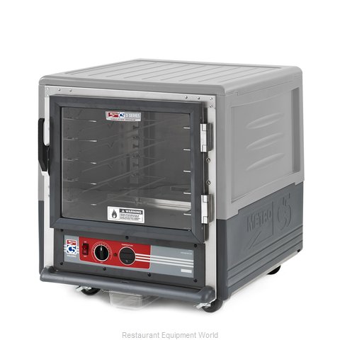 Intermetro C533-HLFC-U-GY Heated Cabinet, Mobile