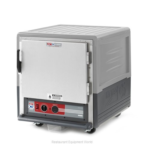 Intermetro C533-HLFS-U-GY Heated Cabinet, Mobile