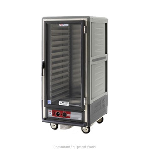 Intermetro C537-HFC-4-GY Heated Cabinet, Mobile