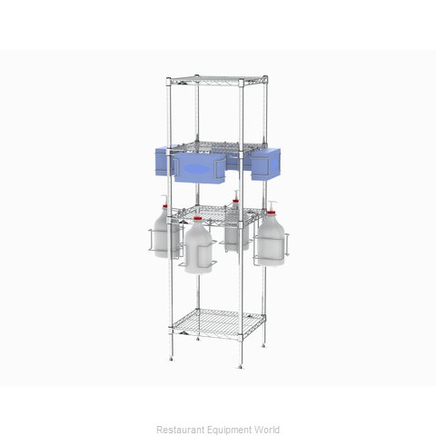 Intermetro CR181863-PPET Hand Sanitizing Station