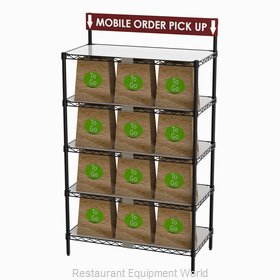 Intermetro CR1836TGSR Shelving Unit, To-Go & Delivery Staging