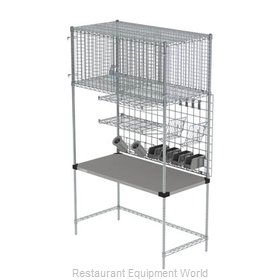 Intermetro CR2448MGR Shelving Unit, To-Go & Delivery Staging