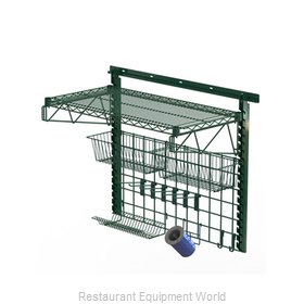 Intermetro CR36SWPREP Shelving Unit, To-Go & Delivery Staging