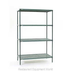 Intermetro EZPR1848NK3-4 Shelving Unit, Plastic with Metal Post