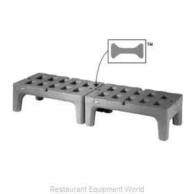 Intermetro HP2230PDMB Dunnage Rack, Louvered Slotted