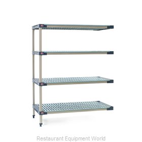 Intermetro MF-182474G-A-4 Shelving, All Plastic