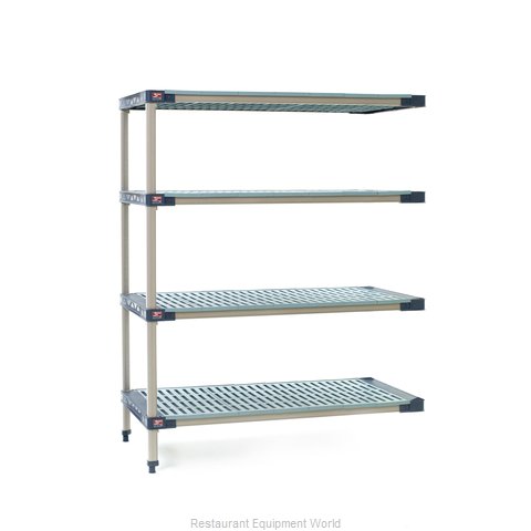 Intermetro MF-246074G-A-4 Shelving, All Plastic