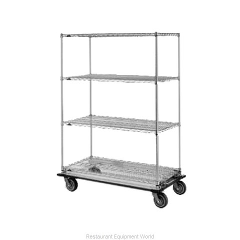 Intermetro N536LC Shelving Unit on Dolly Truck (Magnified)