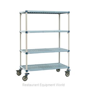 Intermetro Q336BG3 Shelving Unit, Plastic with Metal Post