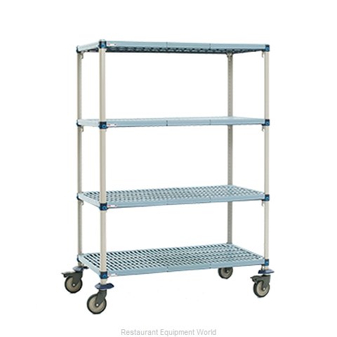 Intermetro Q366BG3 Shelving Unit, Plastic with Metal Post