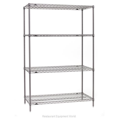 Intermetro SE-182474K4-S-4 Shelving Unit, Wire