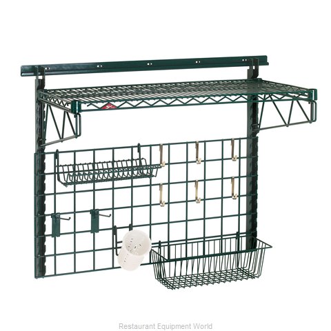 Intermetro SWK36-1A1-SR Shelving, Wall Grid Unit