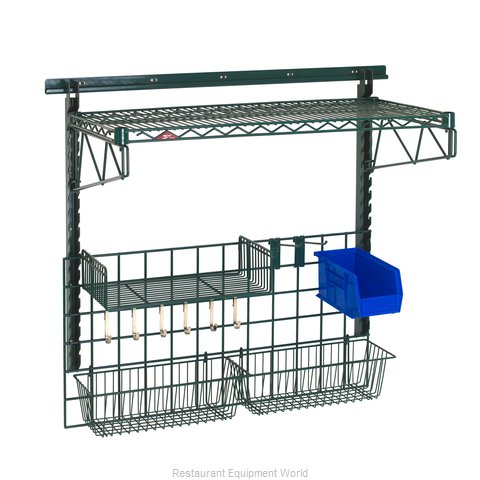 Intermetro SWK36-1A2-SR Shelving, Wall Grid Unit