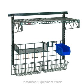 Intermetro SWK36-1A2-SR Shelving, Wall Grid Unit