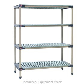 Intermetro X316G4 Shelving Unit, All Plastic