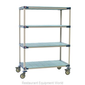 Intermetro X356PG4 Shelving Unit, All Plastic