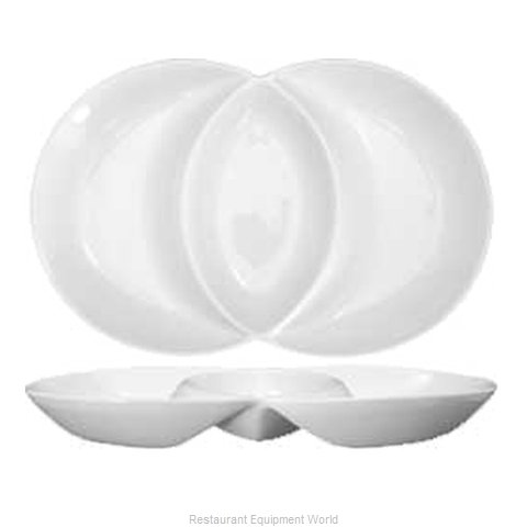 International Tableware FA2-12 Plate/Platter, Compartment, China