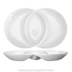 International Tableware FA2-12 Plate/Platter, Compartment, China