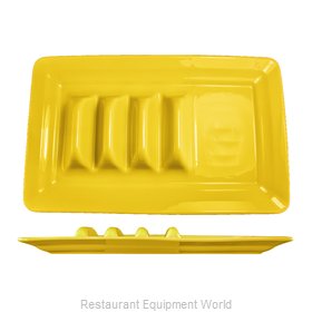 International Tableware TACO14-Y Taco Prep / Hot Dog Tray