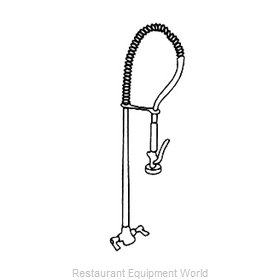 Jackson B-2175M Pre-Rinse Faucet Assembly