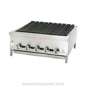 Jade Range JB-30 Charbroiler, Gas, Countertop