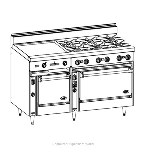 Jade Range JBR-10-2436 Range, 60