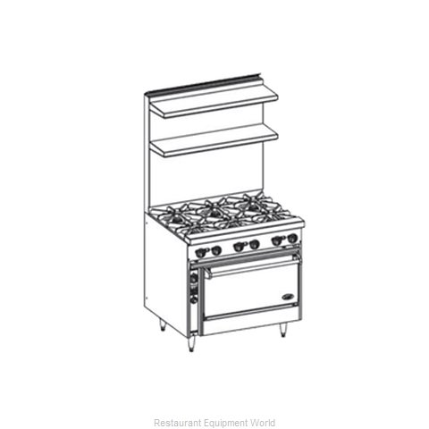 Jade Range JBR-36G Range, 36