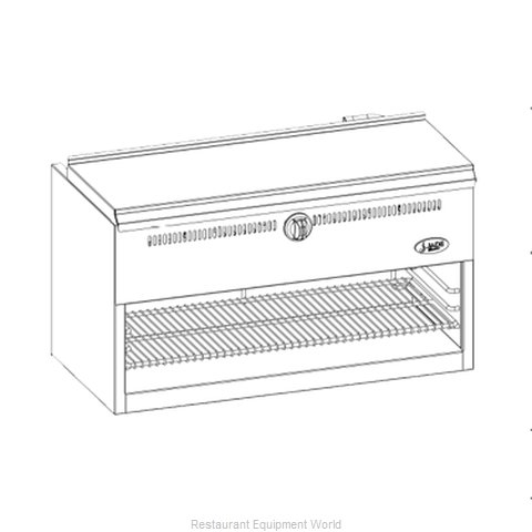 Jade Range JBR-CM24-WM Cheesemelter, Gas